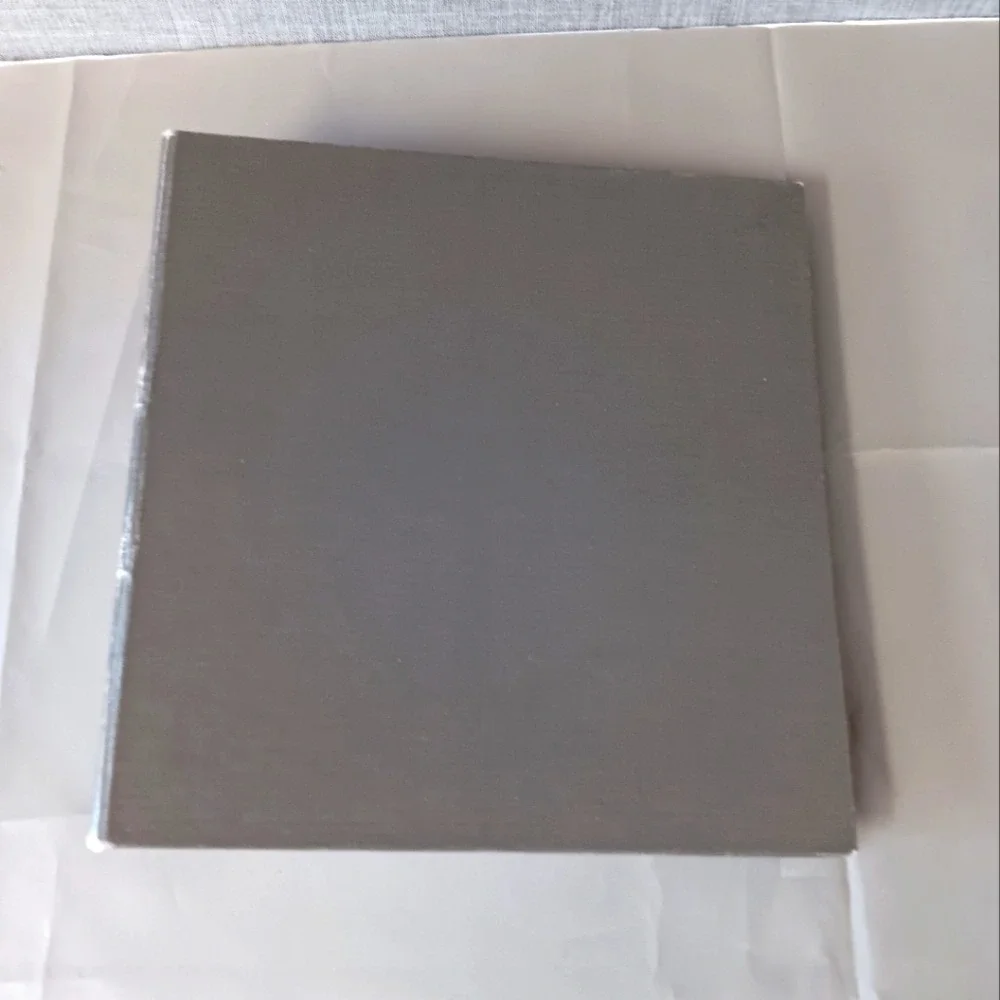 Vintage Gray 2-Ring Binder Photo Album Scrapbook Keepsake Holds 68‎ Photos